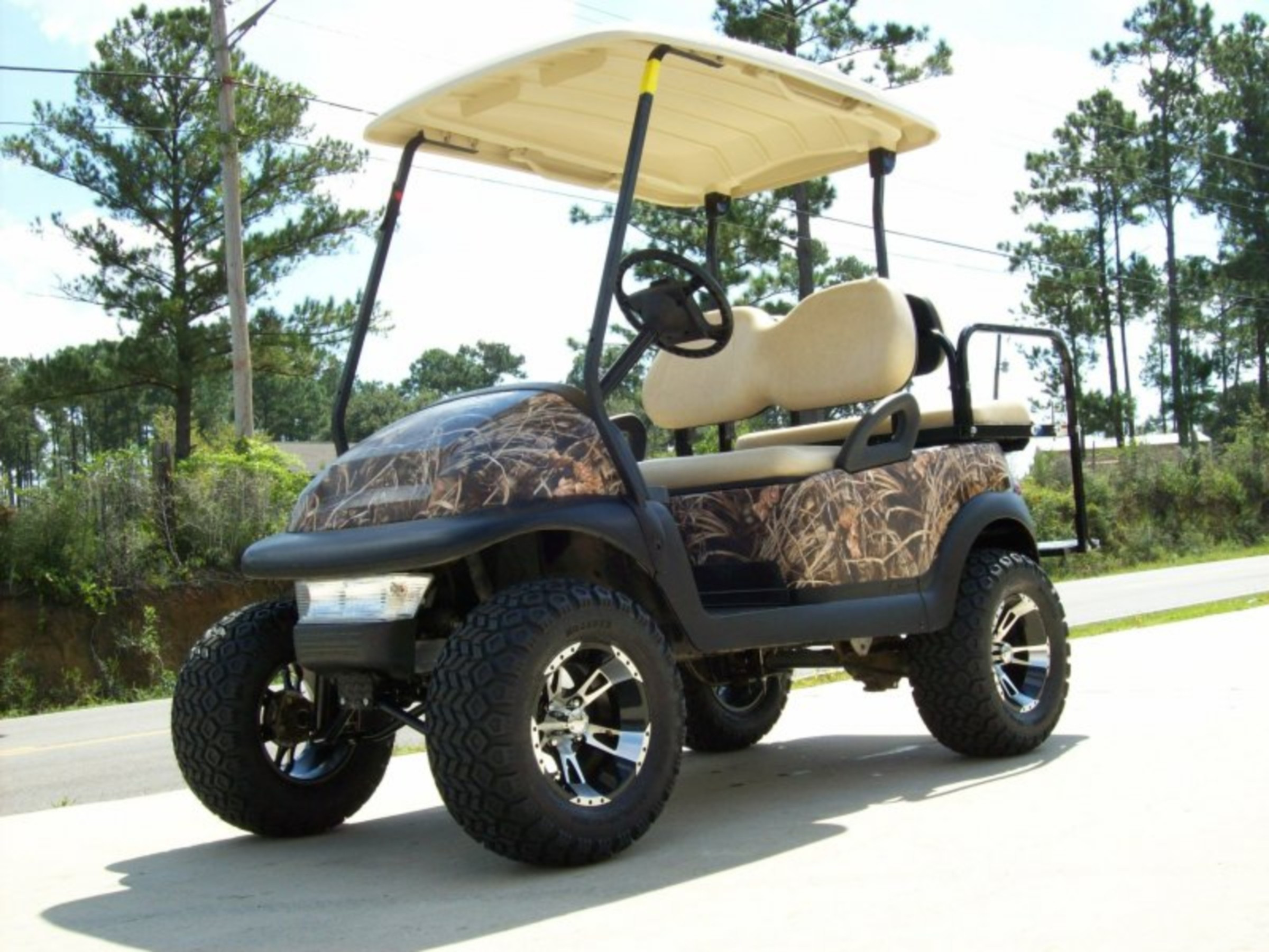 Golf carts setup for hunting ,let's see them !!!!!